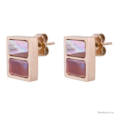 Серьги Fiore Luna, Пирамида SHELL ROSE